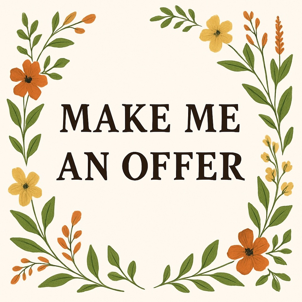 Accepting most offers!